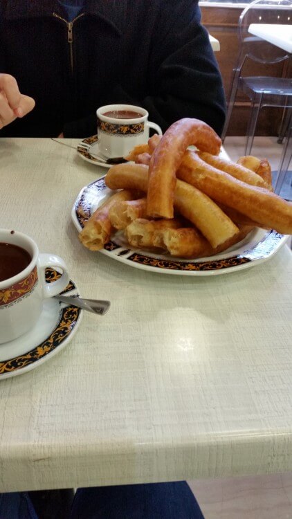 Porras. The less well-known but tastier cousin of churros.