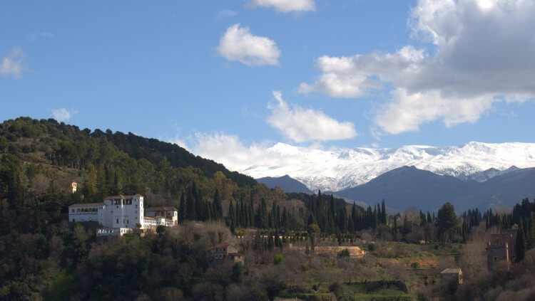 The summer palace (Generalife) of the Alhambra. Because apparently having another palace 500m away makes a BIIIIIIG difference in temperature.