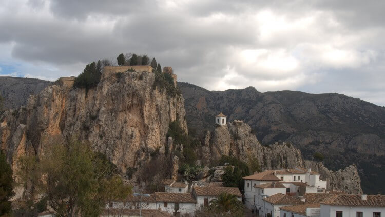 The castle & town of Guadalest.