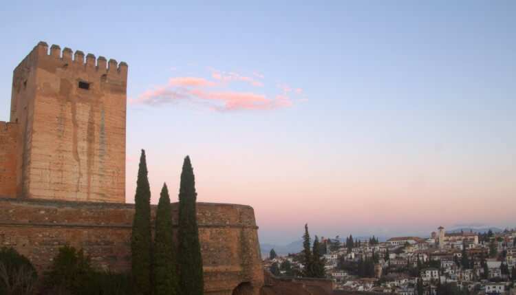 Dawn at the Alhambra.