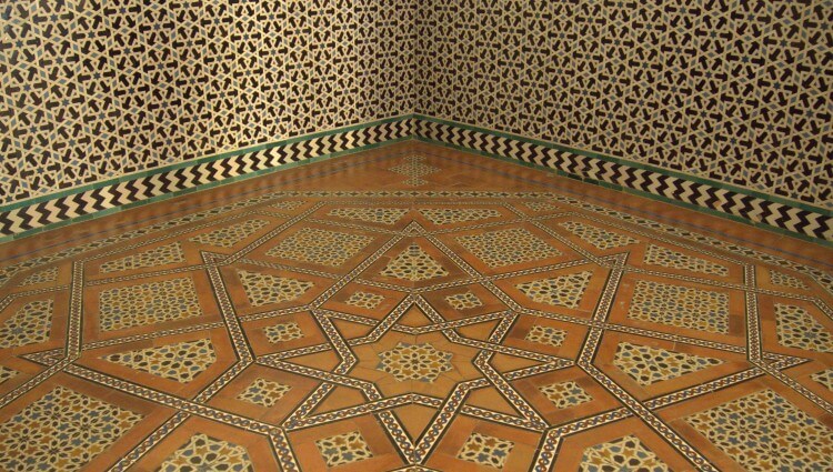Floor in Seville's Alcazar.