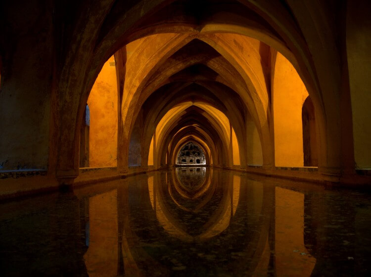 Cistern under the Alcazar.