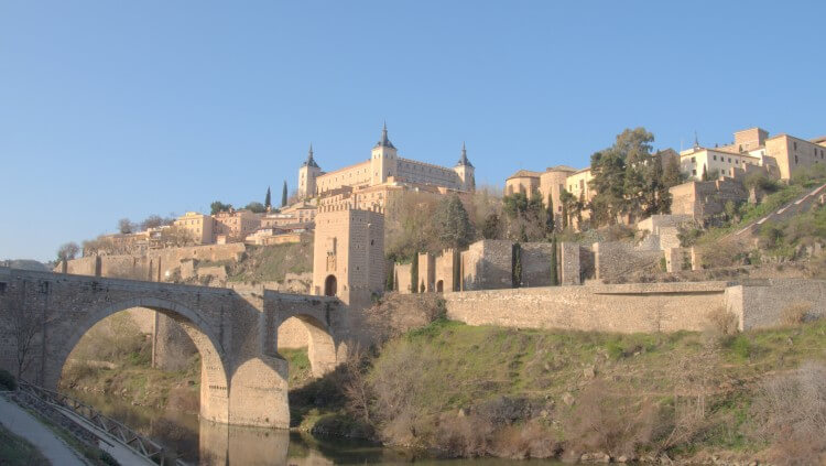 Entrance to the old town of Toledo.