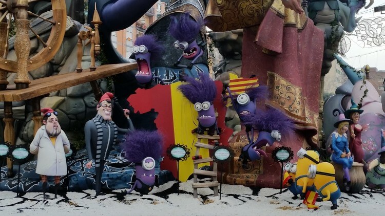 Politics meets pop culture. The guys who made this one don't think highly of Catalonia's (region in Spain) bid for independence.