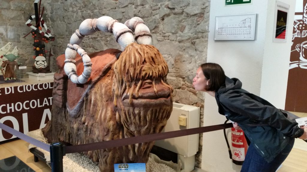 Giant chocolate bantha!