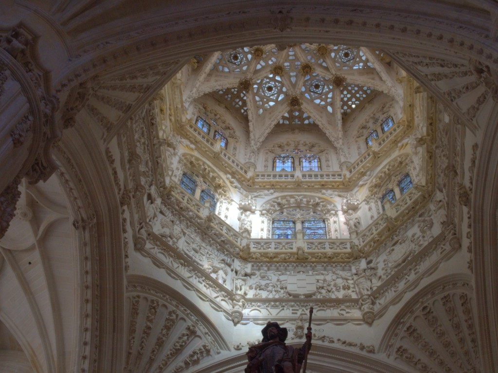 The light window of Burgos Cathedral.