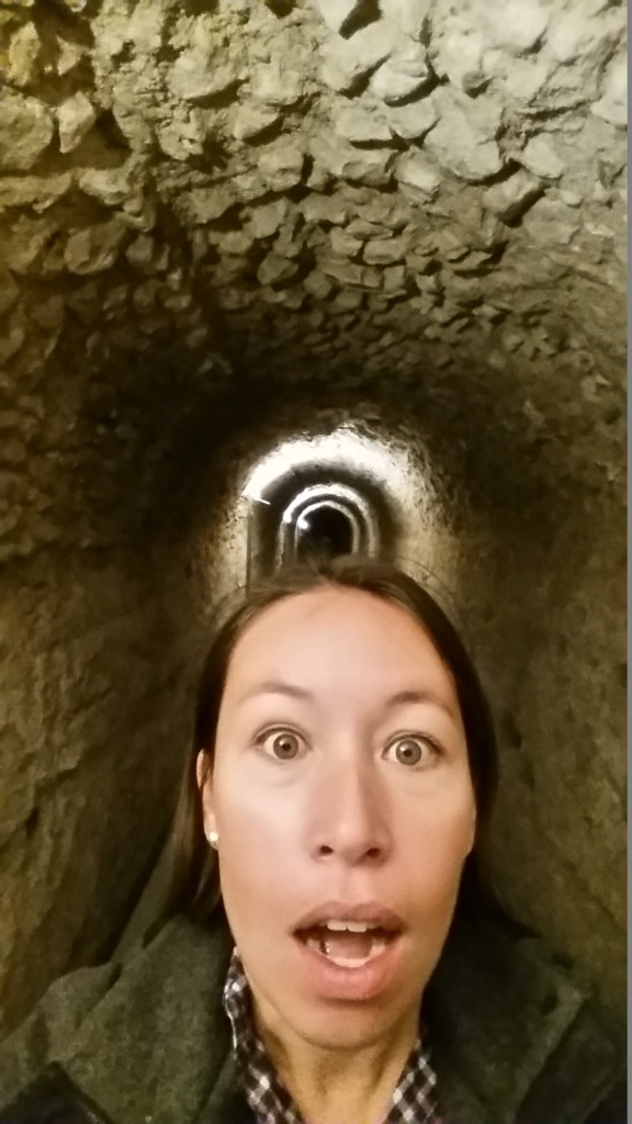Roman sewer selfie! I might be on holidays but I still can't seem to get away from water treatment...