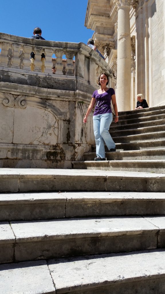 Scene of the Walk of Shame.