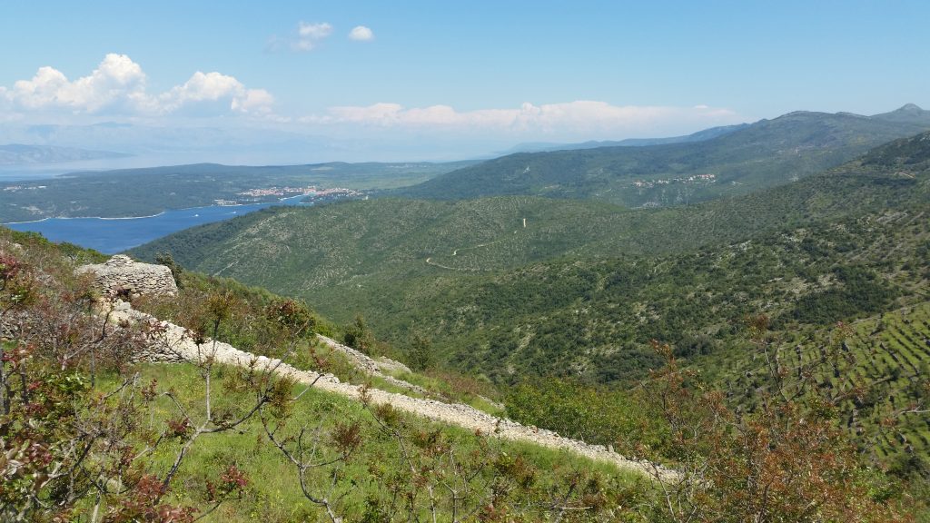 You can see our destination, Stari Grad, in the distance.