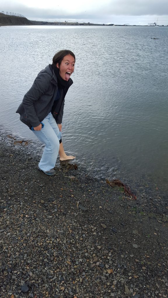 The Arctic Ocean is REALLY REALLY cold!