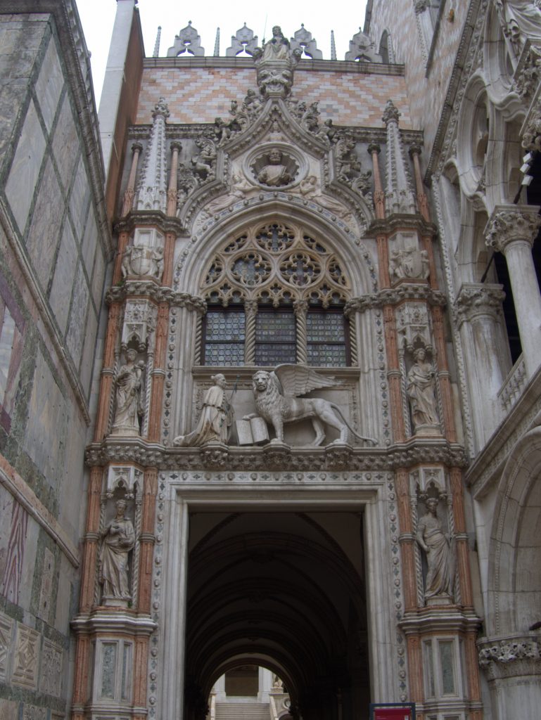 You know you're doing well when this is the entrance to your palace.