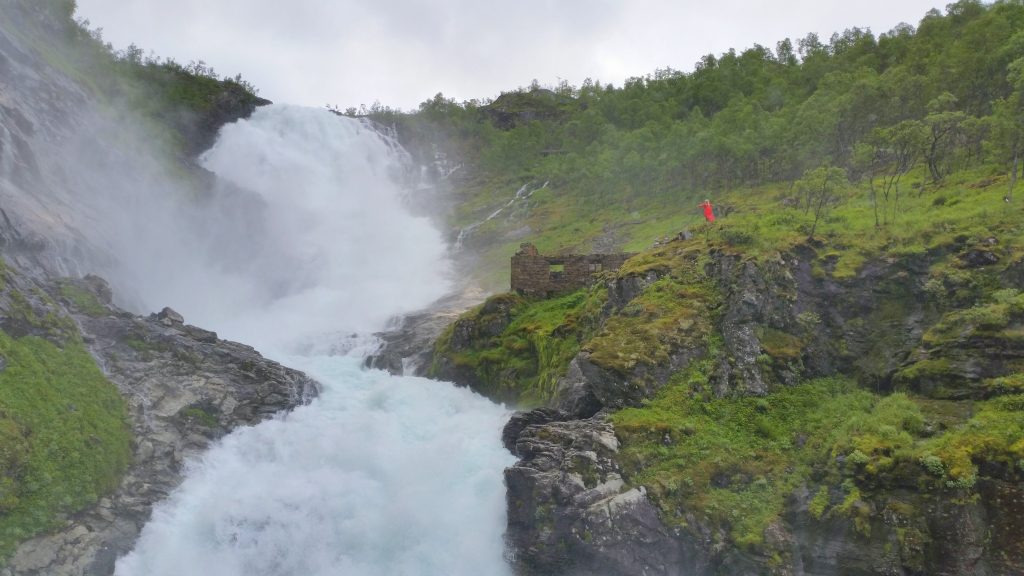Waterfalls with a song and dance.