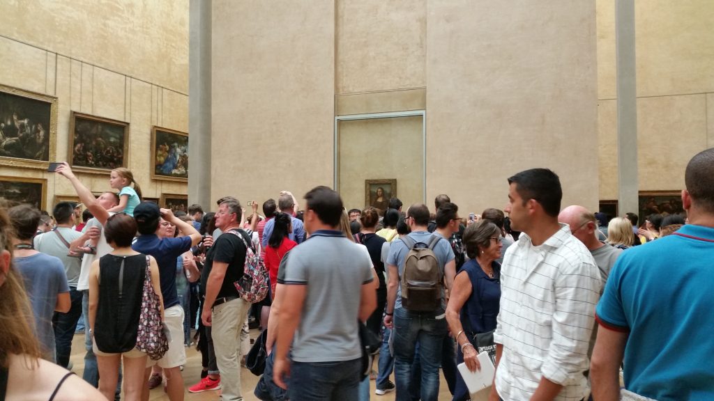 The Mona Lisa in the middle of the day.