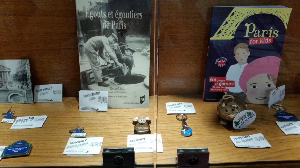 Souvenirs for sale in the sewers, get your very own plush sewer rat!