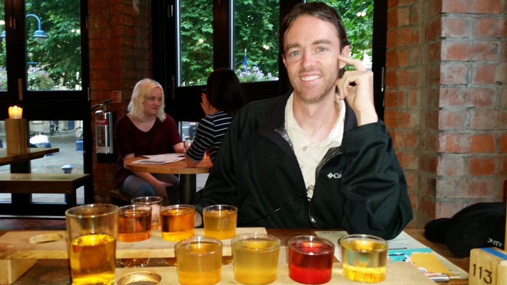 Found this awesome cider pub, they stock over 80 types of cider so of course we had to do some sampling.