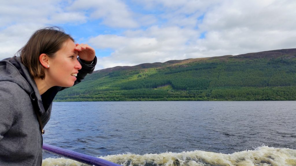 Searching for the Loch Ness Monster.