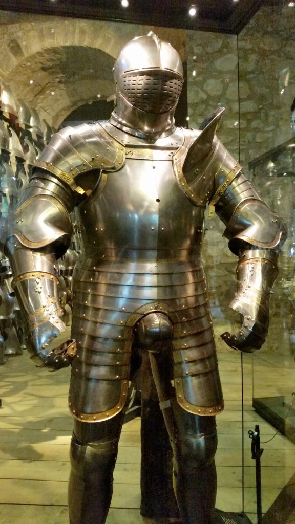 Henry VIII's armour (from after he'd packed on the kilos).