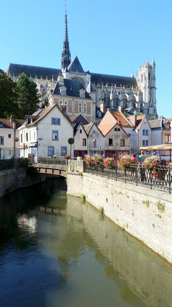 The canal district of Amiens.