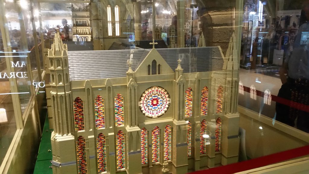 Durham Cathedral in Lego!