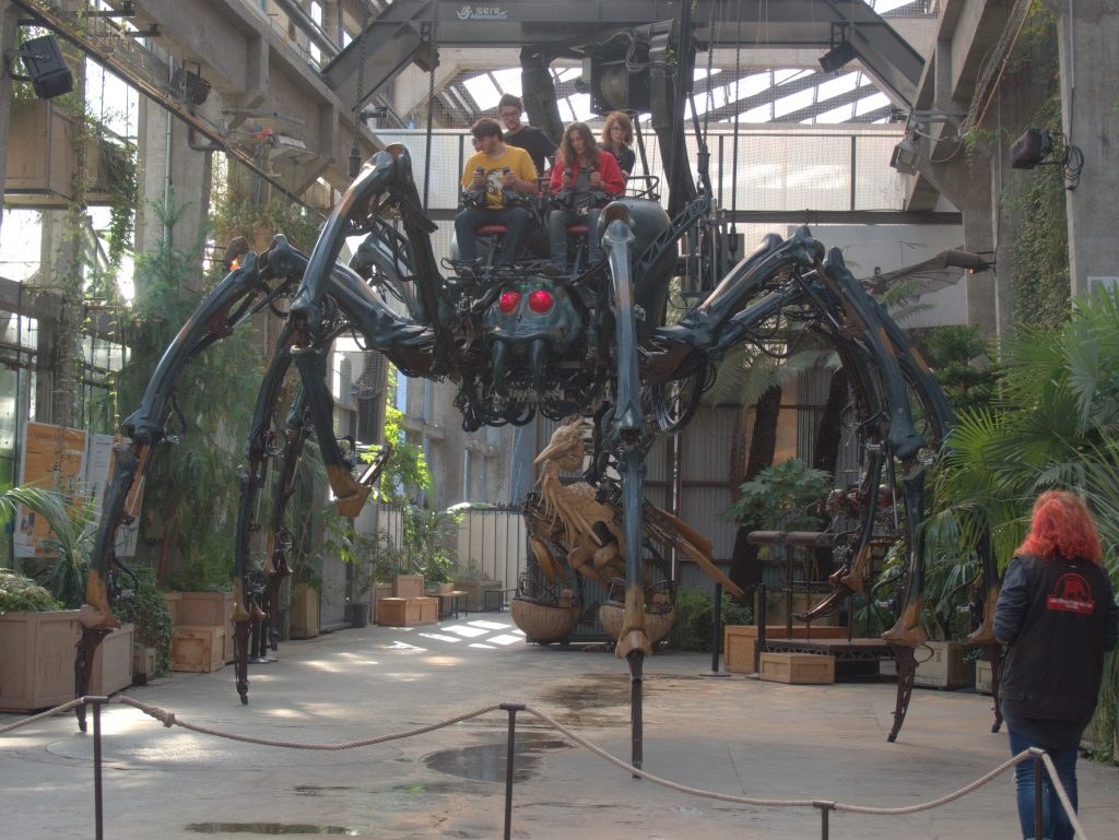 Giant spider ride anyone?