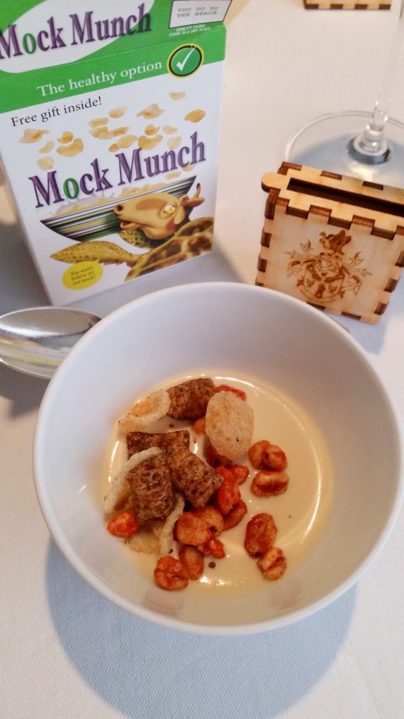 Now it's time for cereal and milk... or is it?