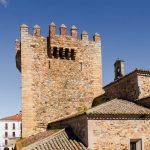 Fortifications of the old town of Cáceres.