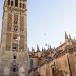 The Giralda, the bell tower of Seville Cathedral.