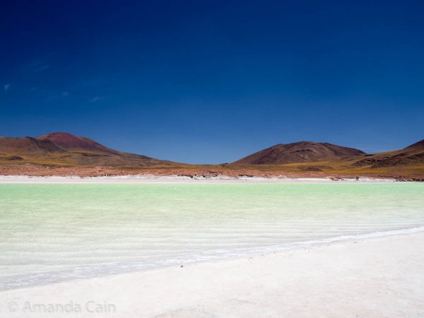 Piedras Rojas lagoon.