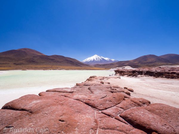The strange rock formations of Piedras Rojas.