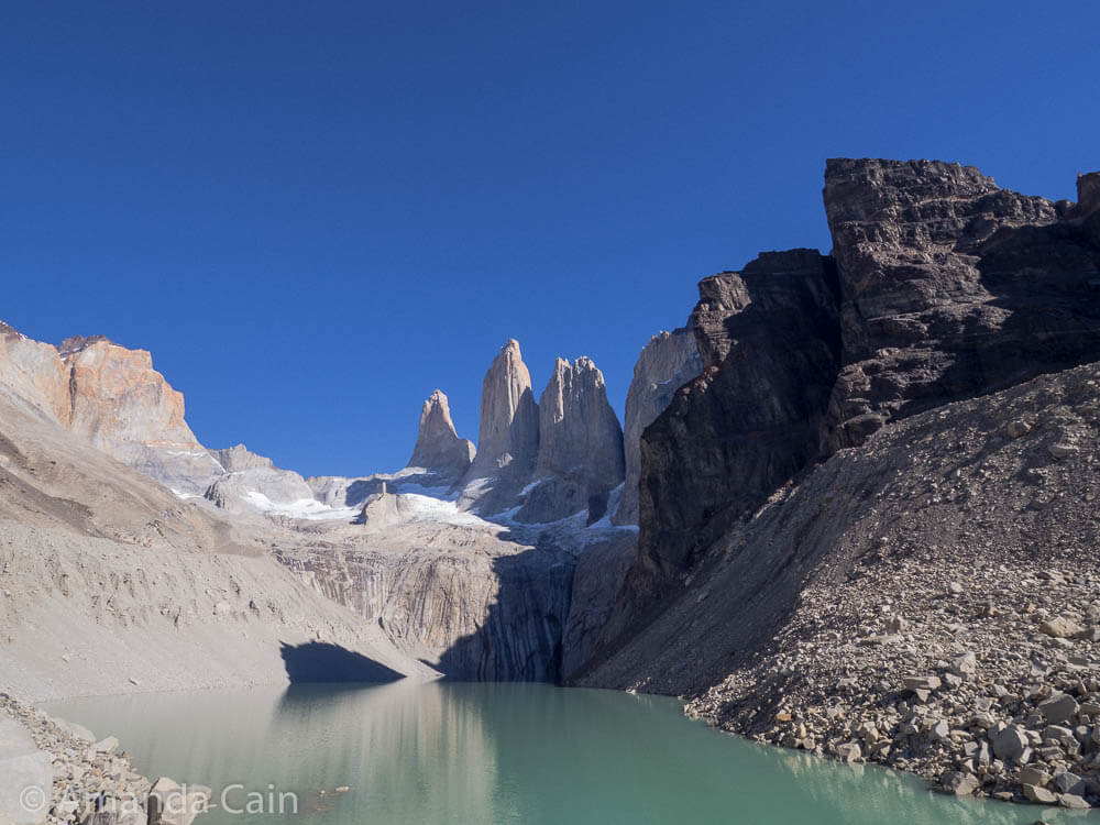 The Towers of Torres del Paine. The grand finale to our hike.
