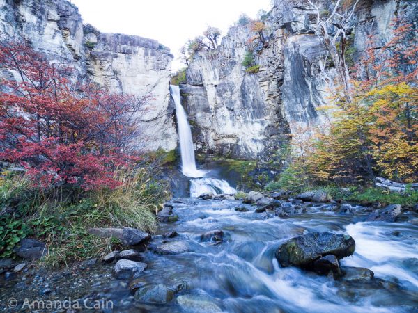 Chorillo del Salto, a nice easy one hour walk from El Chalten.