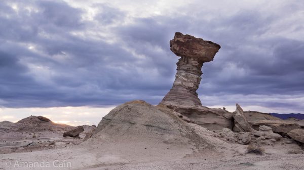 The Mushroom. It can't be too long before it collapses like all the other formations around it.
