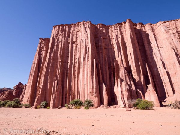 This formation is known as the "Gothic Cathedral" because of all the sharp pointy stone spires.