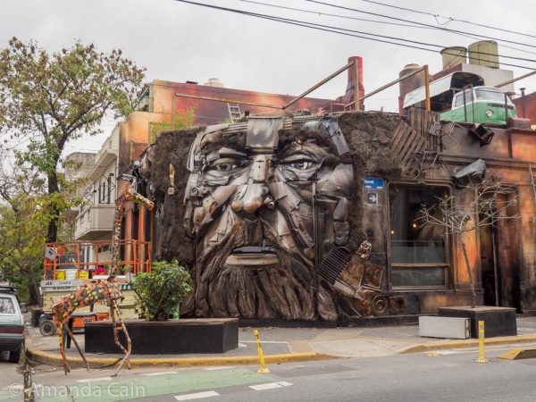 Still currently under construction, this is going to be a bar.