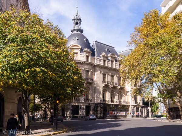 It seems appropriate that the French Embassy is in this old French-style palace.
