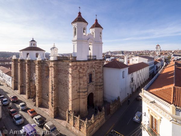 The white city of Sucre.