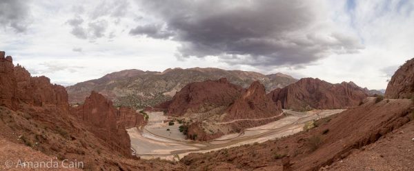 Some more of the fantastic landscape around Tupiza.