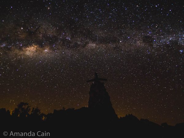 The Milky Way above Isla del Sol.