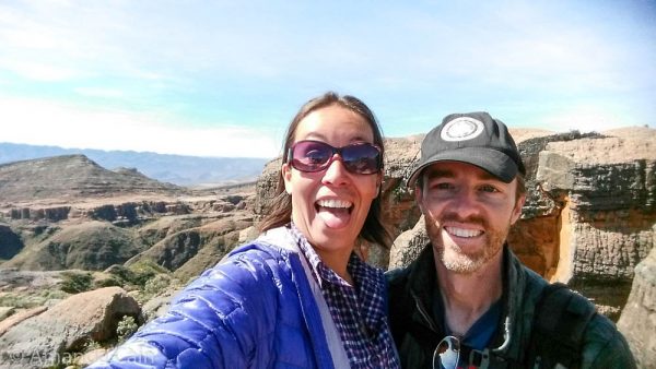 On top of the City of Stone, over 3800m above sea level.