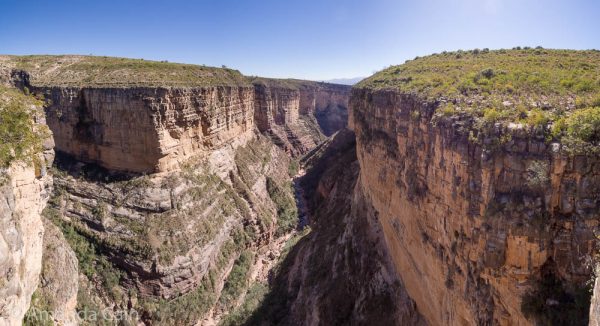 The deepest part of Waca Senq'a Canyon.