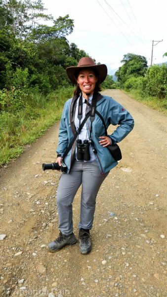 All ready to go searching for animals in the jungle!
