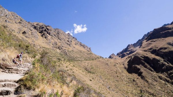 The last section up to Dead Woman's Pass. It seriously looks this far away the whole time you're hiking. It never gets closer until you're 5 minutes from the top.