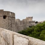 The mighty walls of Dubrovnik.