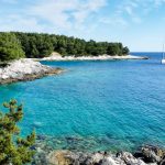 The impossibly blue waters of the island of Hvar.