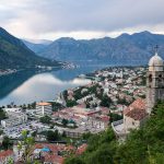 The church of Our Lady of Health overlooking the Bay of Kotor.