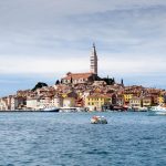 The picturesque old town of Rovinj in Croatia.