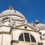 Santa Maria della Salute, one of the many extravagant churches in Venice.