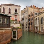 Houses on small canal "backstreets".