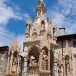 One of the tombs of the Scaligere family of Verona.