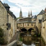 The charming old town of Bayeux.